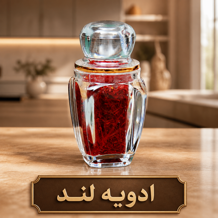 زعفران سرگل قائنات شیشه ای